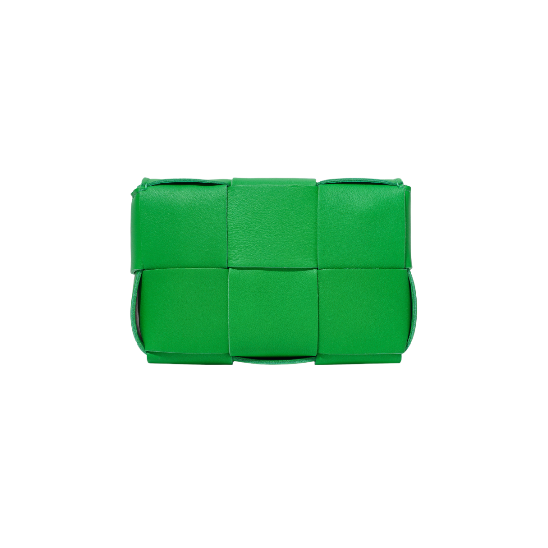 666688VMAY13722 Bottega Veneta Mini Leather Cassette Parakeet - #2