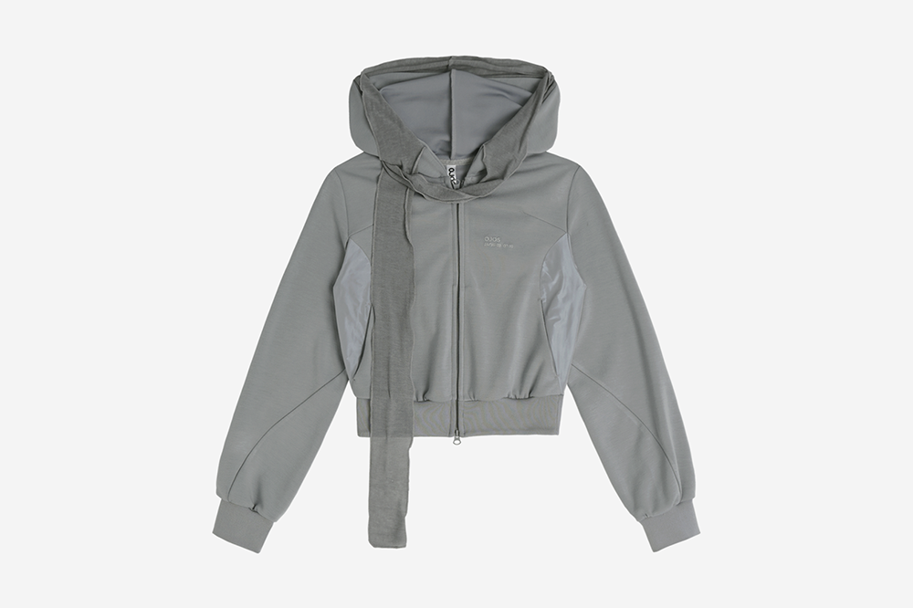 OJOS(オホス) マフラー ボクサー クロップド フーディー Ojos Muffler