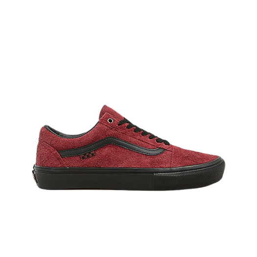 Vans Skate Old Skool Hairy Suede Burgundy