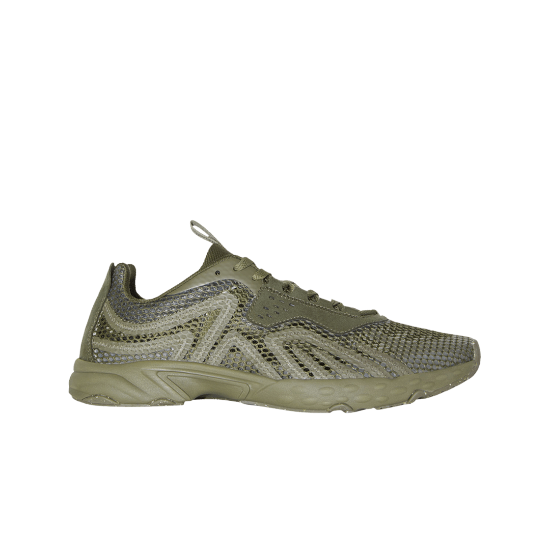 아크네 스튜디오 네트 N3W 레이스 업 스니커즈 스톤 그레이(Acne Studios Net N3w Lace Up Sneakers Stone Grey)