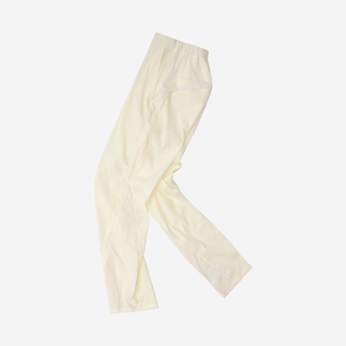오호스 메쉬 파팅 나일론 팬츠 아이보리(OJOS Mesh Parting Nylon Pants Ivory) - 3