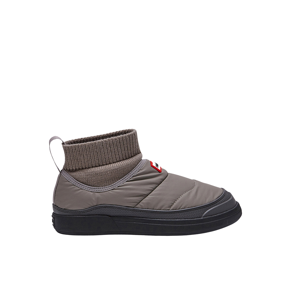 헌터 인 아웃 푸퍼 니트 커프 부츠 다크 그레이(Hunter In Out Puffer Knitted Cuff Boot Dark Grey) - 1
