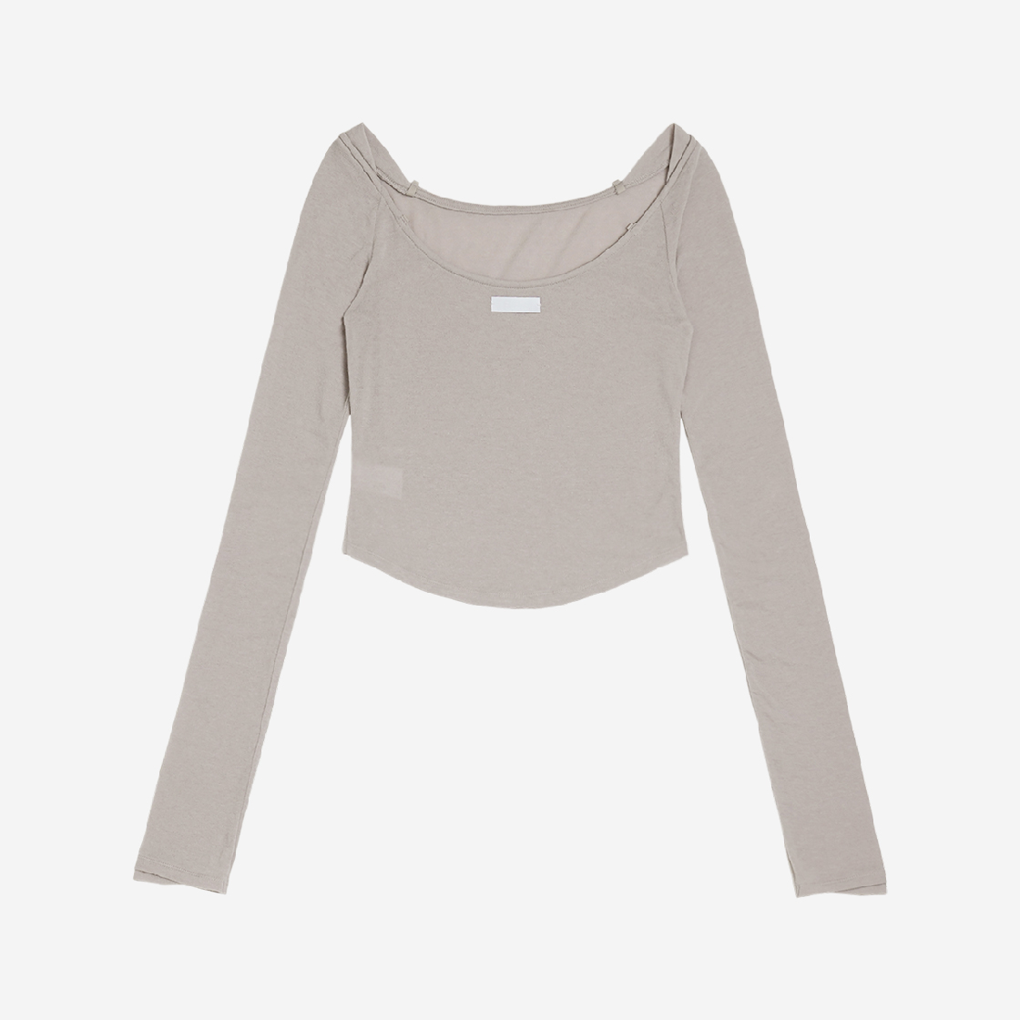 오호스 아이 플루이드 롱슬리브 티셔츠 01 웜그레이(OJOS i:e Fluid Longsleeve T-shirt 01 Warm Grey) - 2