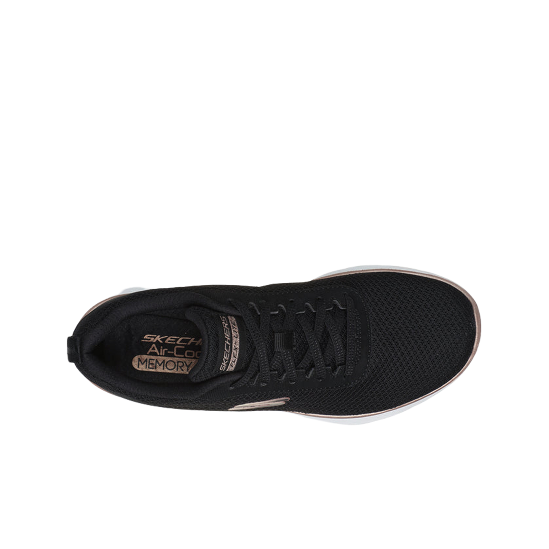 (W) 스케쳐스 플렉스 어필 5.0 블랙 로즈 골드((W) Skechers Flex Appeal 5.0 Black Rose Gold) - 2