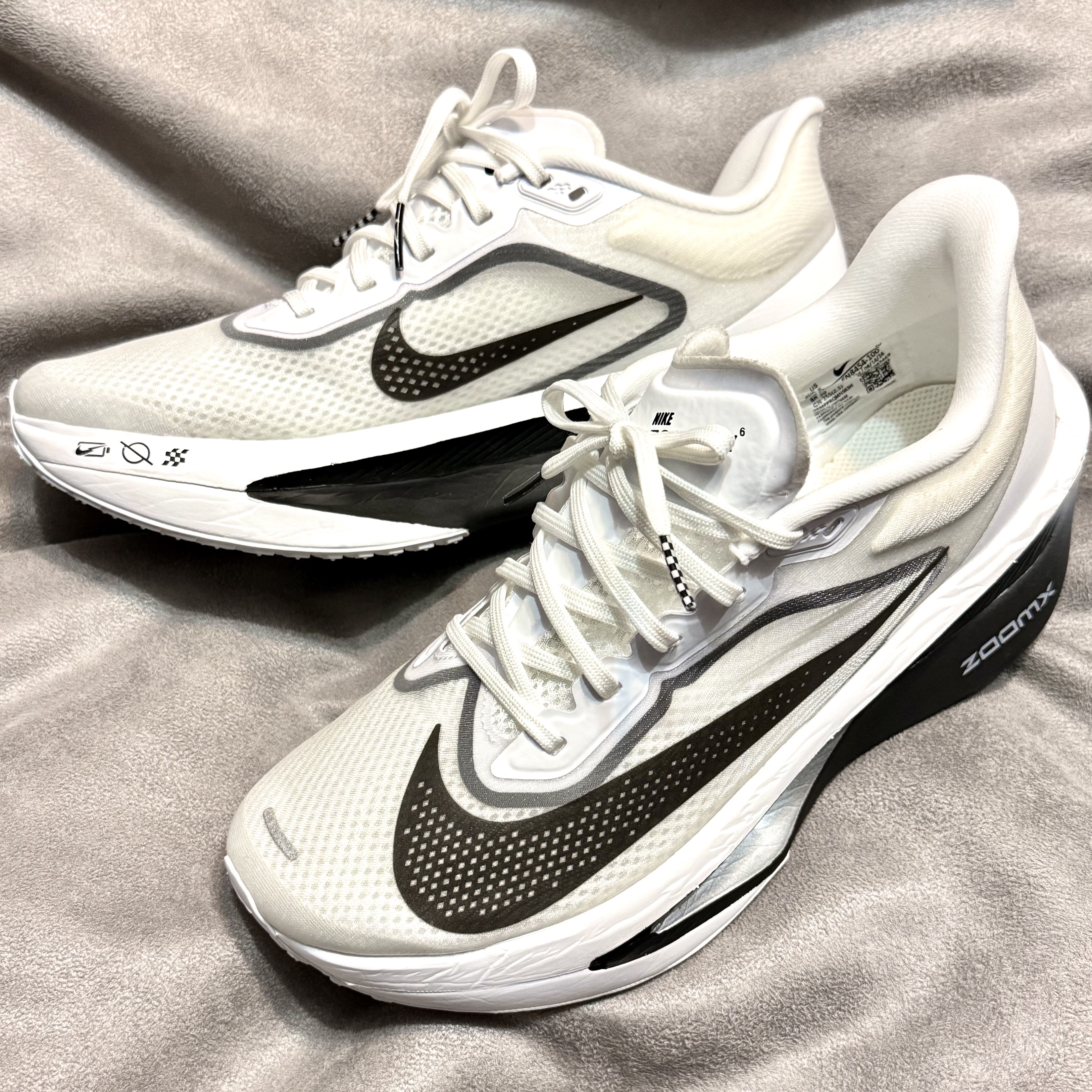 Nike Zoom Fly 6 White Smoke Grey 착용 스타일