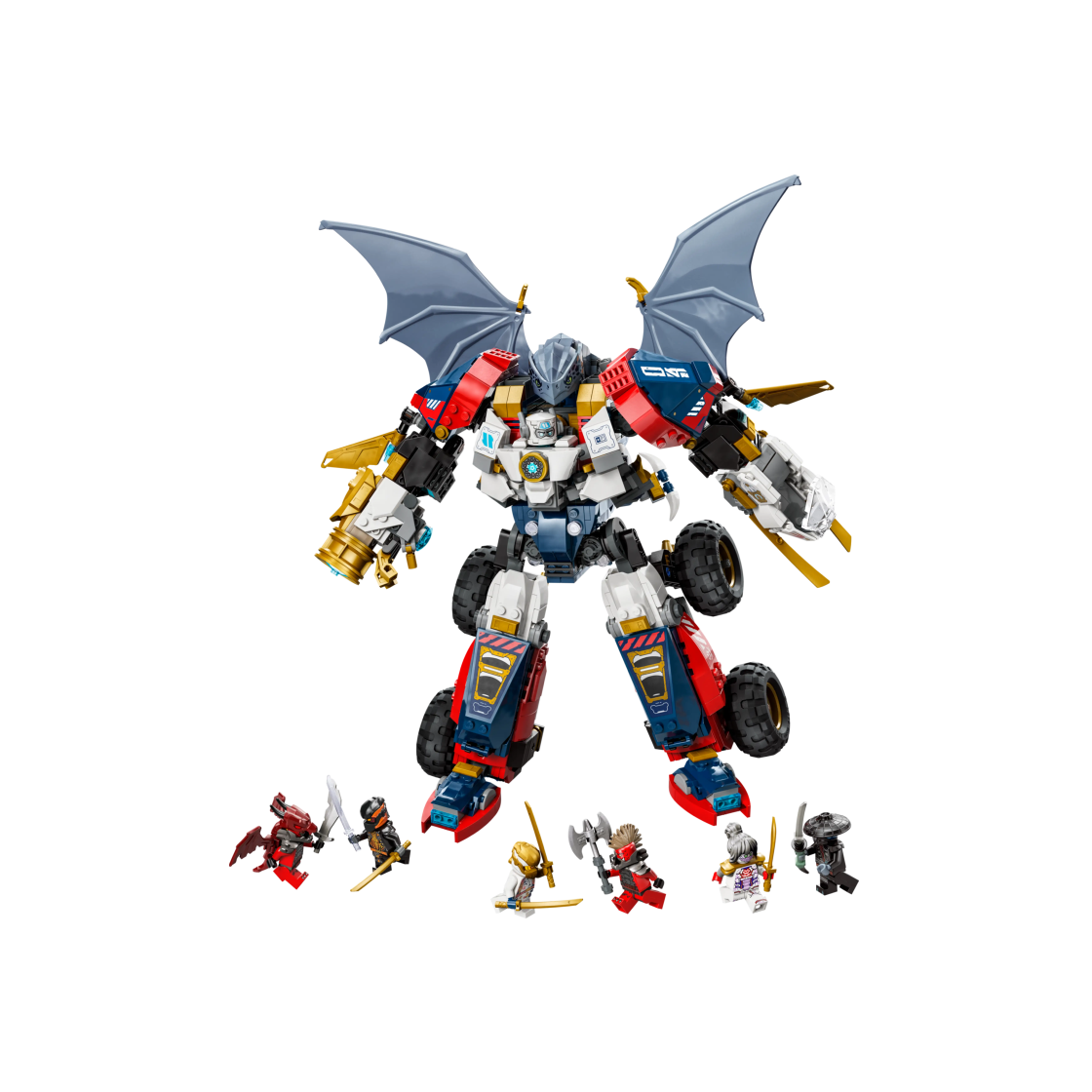 레고 닌자고 쟌의 울트라 합체 로봇(Lego Ninjago Zane's Ultra Combiner Mech)