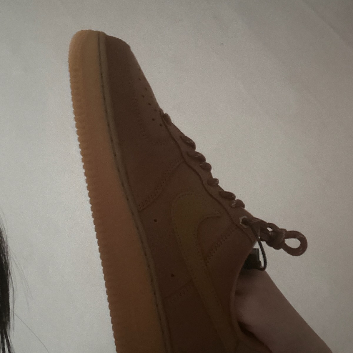 Nike Air Force 1 '07 WB Flax 착용 스타일 - 1