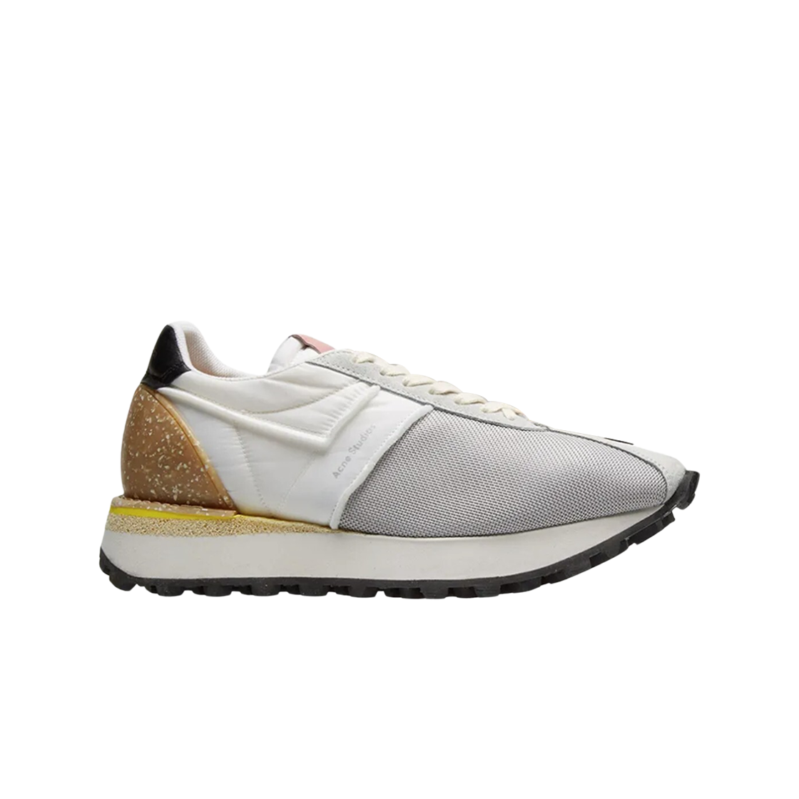 BD0036-BAQ Acne Studios Barric Deconstructed Sneakers Grey White