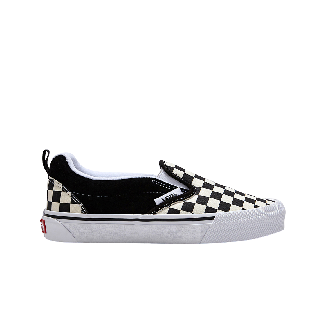반스 체커보드 뉴 슬립 블랙 화이트(Vans Checkerboard Knu Slip Black White) - 1