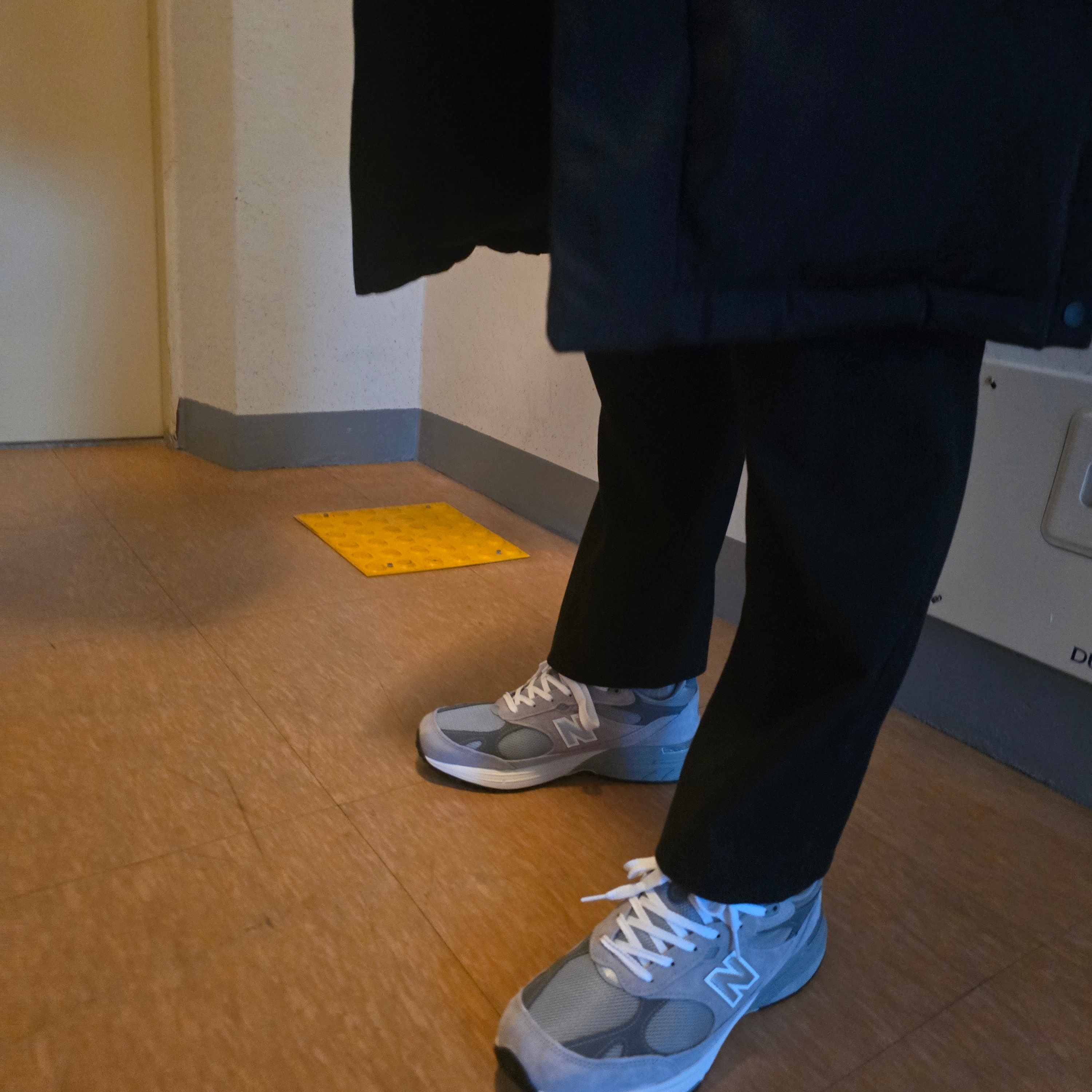 New Balance 993 Made in USA Grey - D Standard 착용 스타일 - 1