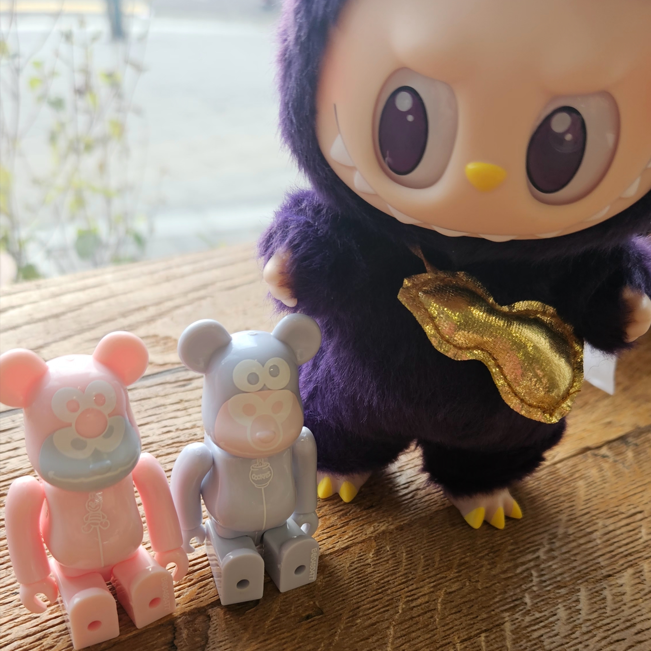 Bearbrick Series 48 Sealed Case 100% (24 Blind Boxes), Pop Mart Labubu x Pronounce Lucky Fairy Toy Keyring 착용 스타일 - 1