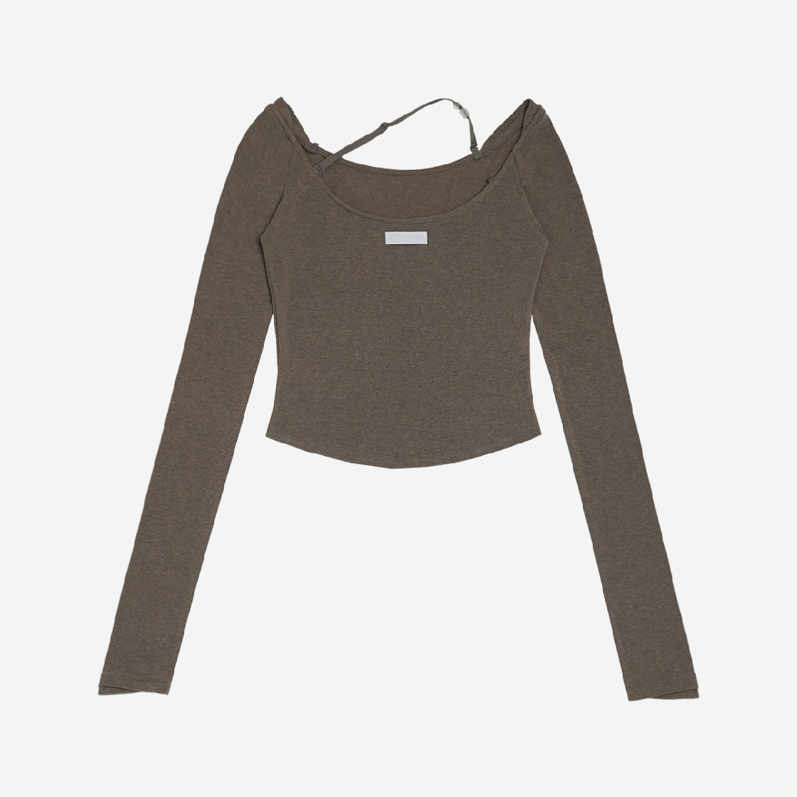 오호스 아이 플루이드 롱슬리브 티셔츠 01 스톤 브라운(OJOS i:e Fluid Longsleeve T-shirt 01 Stone Brown) - 2
