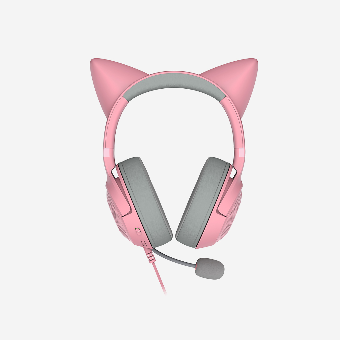 레이저 크라켄 키티 V2 쿼츠핑크 Kraken Kitty V2 Quartz 유선 게이밍 RGB 헤드셋(Razer Kraken Kitty V2 Quartz) - 5