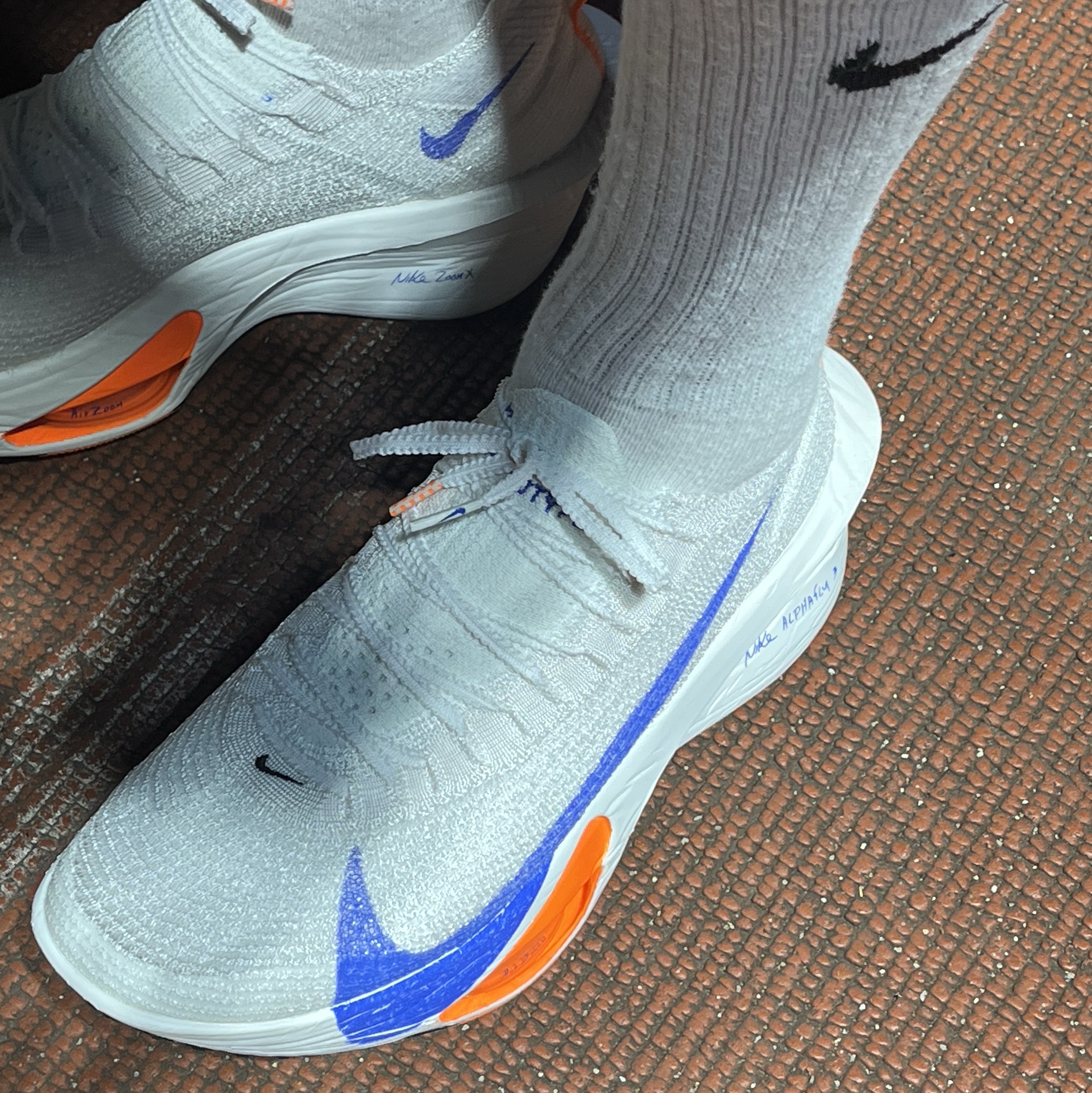 Nike Air Zoom Alphafly Next% 3 Blueprint 착용 스타일 - 2