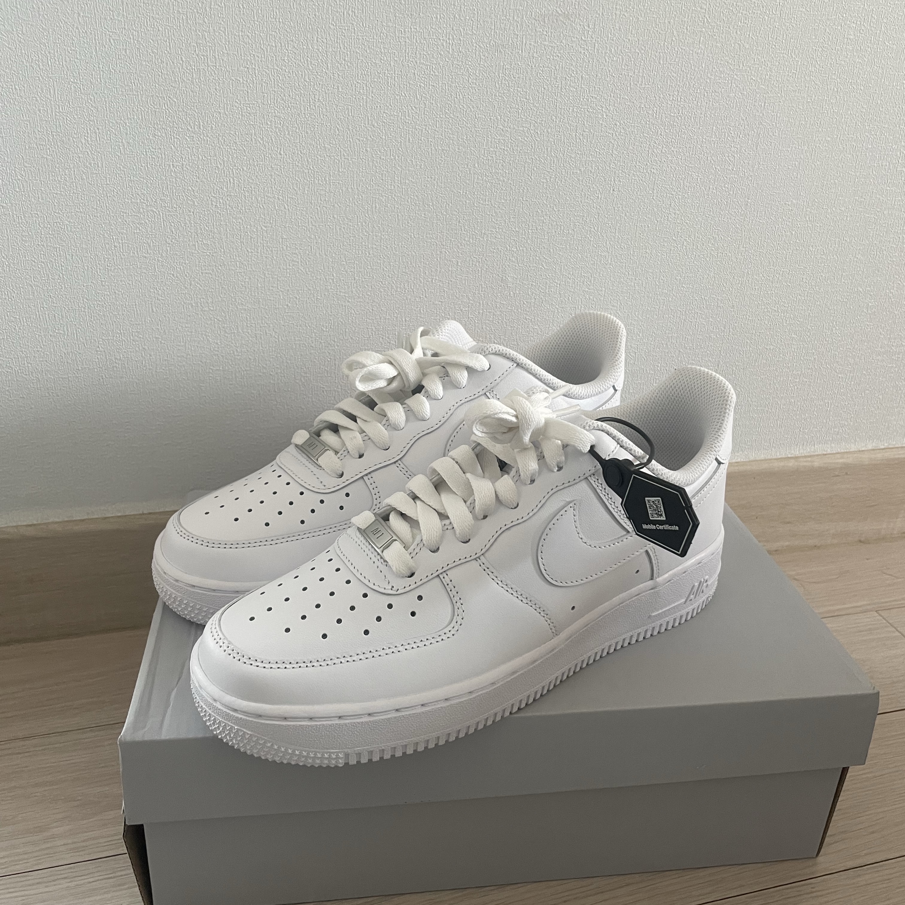 Nike Air Force 1 '07 Low White 착용 스타일 - 4