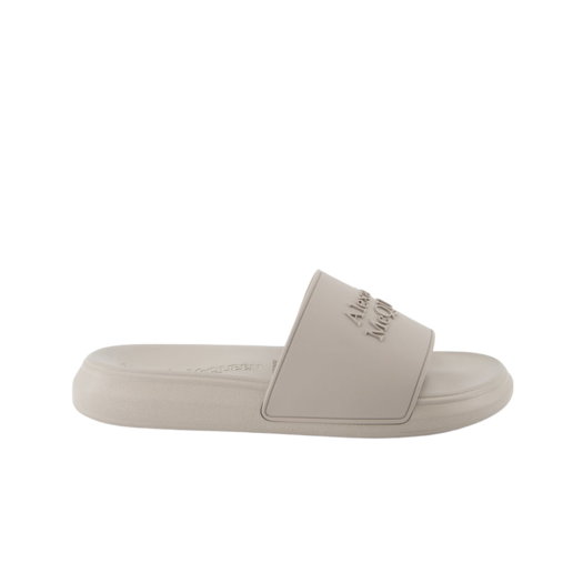 Alexander McQueen Pool Slide Grey