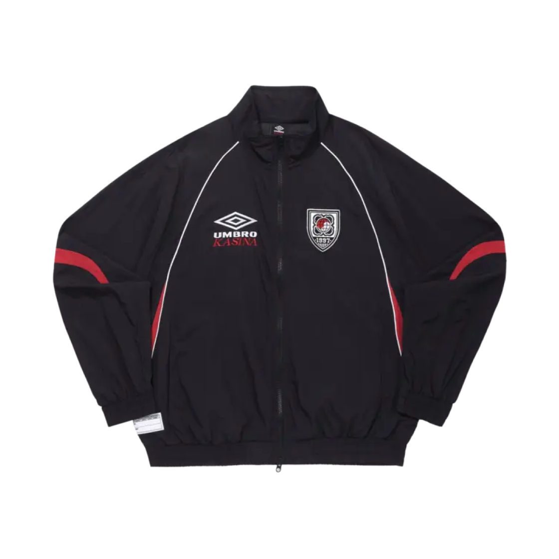 엄브로 x 카시나 1997 스탠드 넥 자켓 블랙 | Umbro | KREAM 엄브로 x 카시나 1997 스탠드 넥 자켓 블랙 | Umbro | KREAM