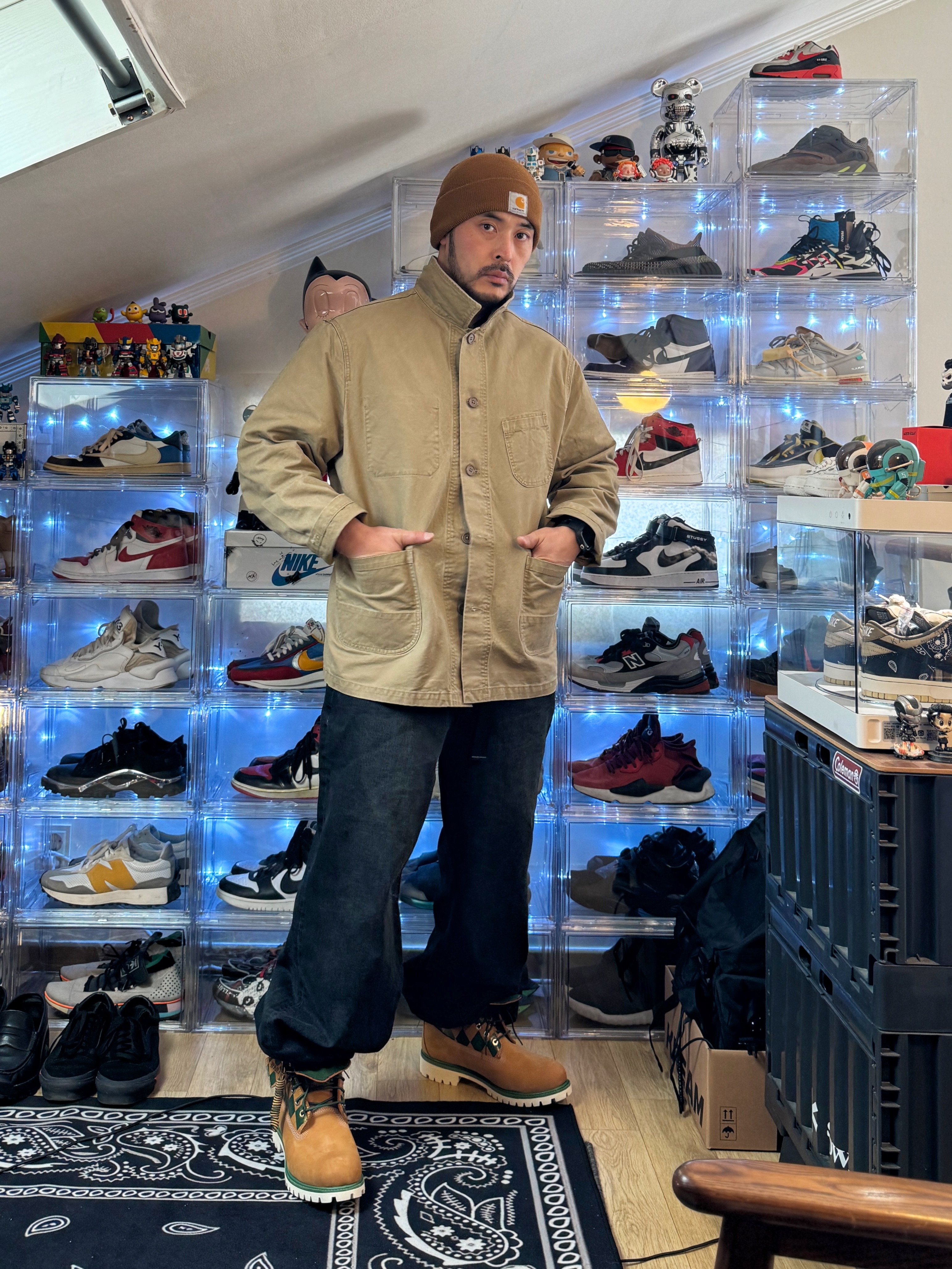 KASINA x Timberland 6 In Premium Vibram GTX Wheat 착용 스타일 - 1