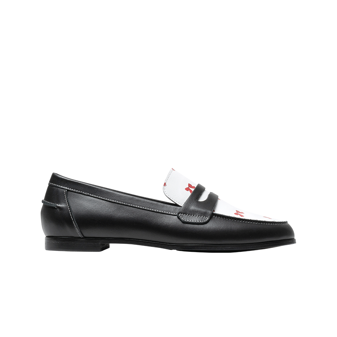 [KREAM 단독] 페니플레이트 여성 리본 블랙 로퍼 로우([KREAM 단독] PENNY PLATE Women Loafer Ribbon Black Low)
