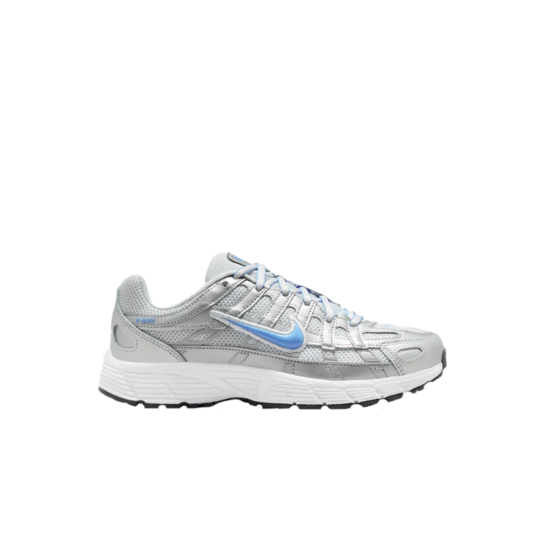 (GS) 나이키 P-6000 메탈릭 플래티넘 퓨어 플래티넘((GS) Nike P-6000 Metallic Platinum Pure Platinum)