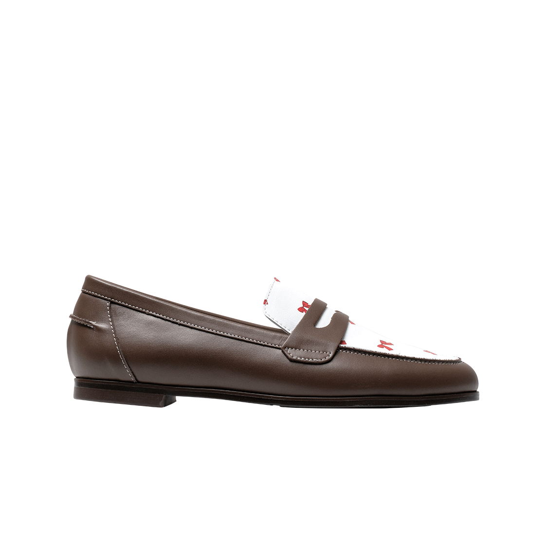 [KREAM 단독] 페니플레이트 여성 리본 브라운 로퍼 로우([KREAM 단독] PENNY PLATE Women Loafer Ribbon Brown Low)