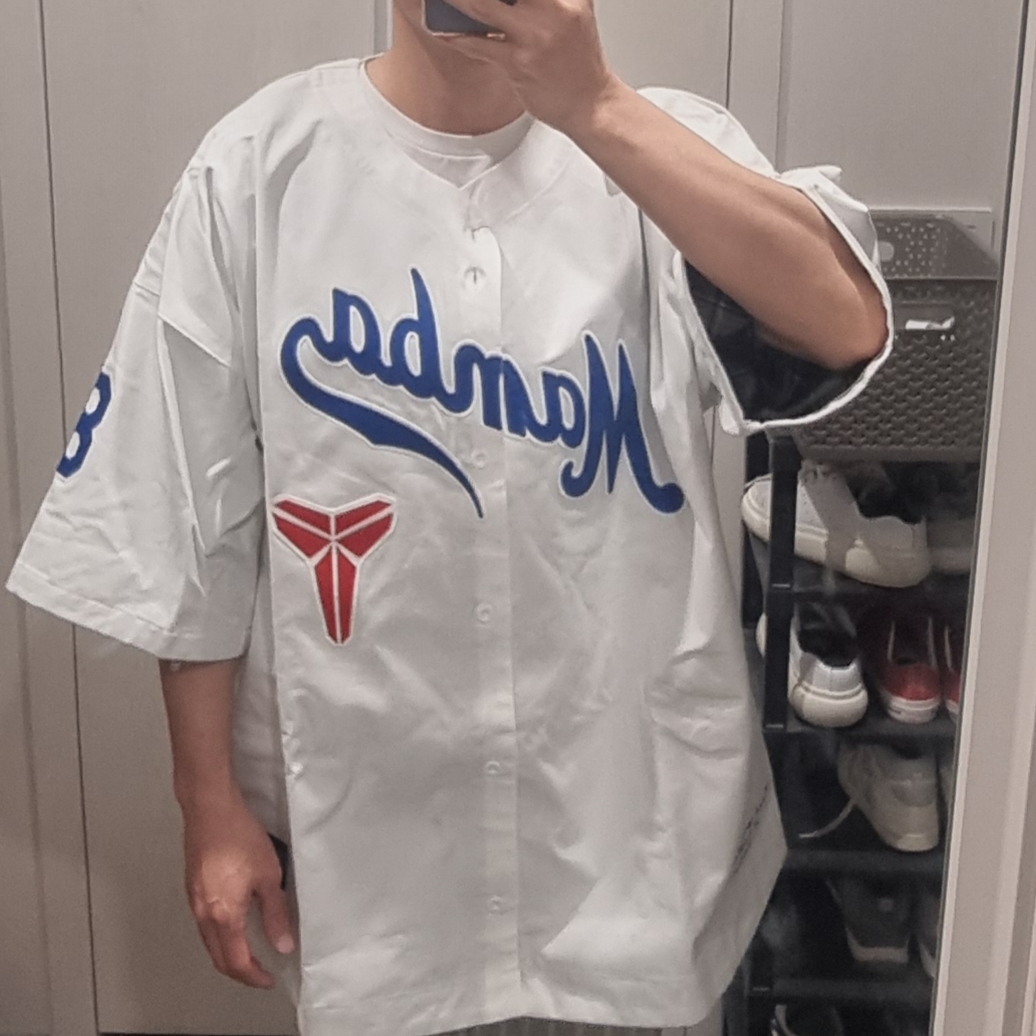 Nike Kobe Details Baseball Jersey White - US/EU, Nike Kobe 6 Protro Game Royal White 착용 스타일 - 3