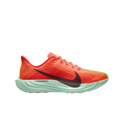 (W) Nike Pegasus Plus Road Running Bright Crimson Lime Blast