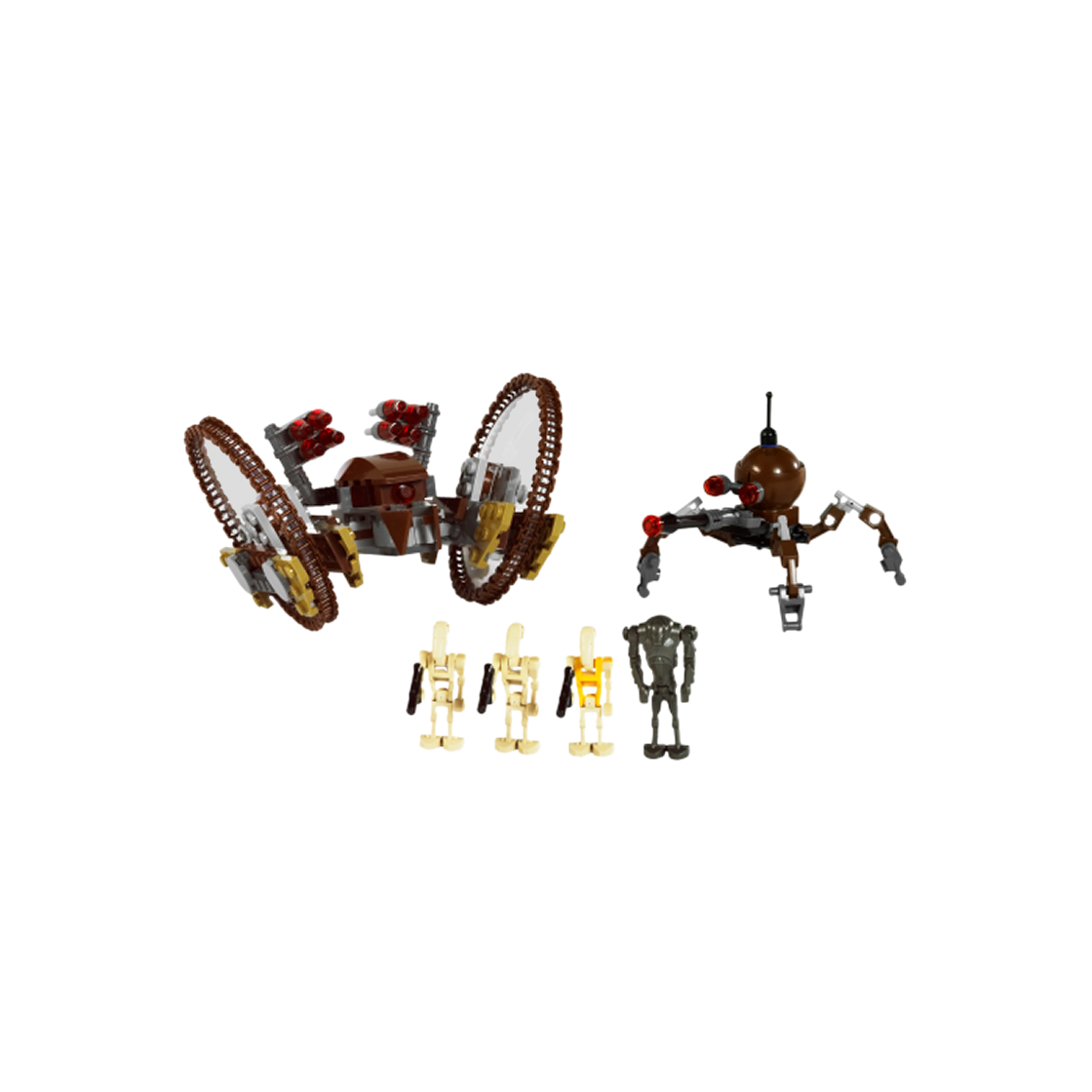 레고 스타워즈 헤일파이어 드로이드 및 스파이더 드로이드(Lego Star Wars Hailfire Droid & Spider Droid) - 2