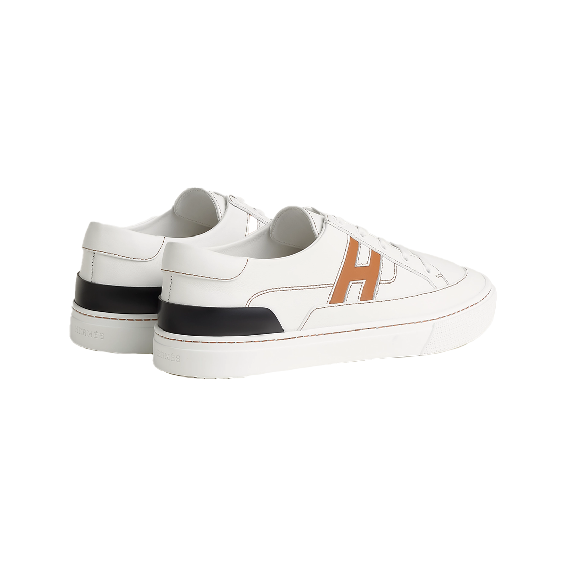 에르메스 딥 스니커즈 카프스킨 & 블랑 나뛰렐(Hermes Deep Sneakers Calfskin & Blanc Naturel) - 3