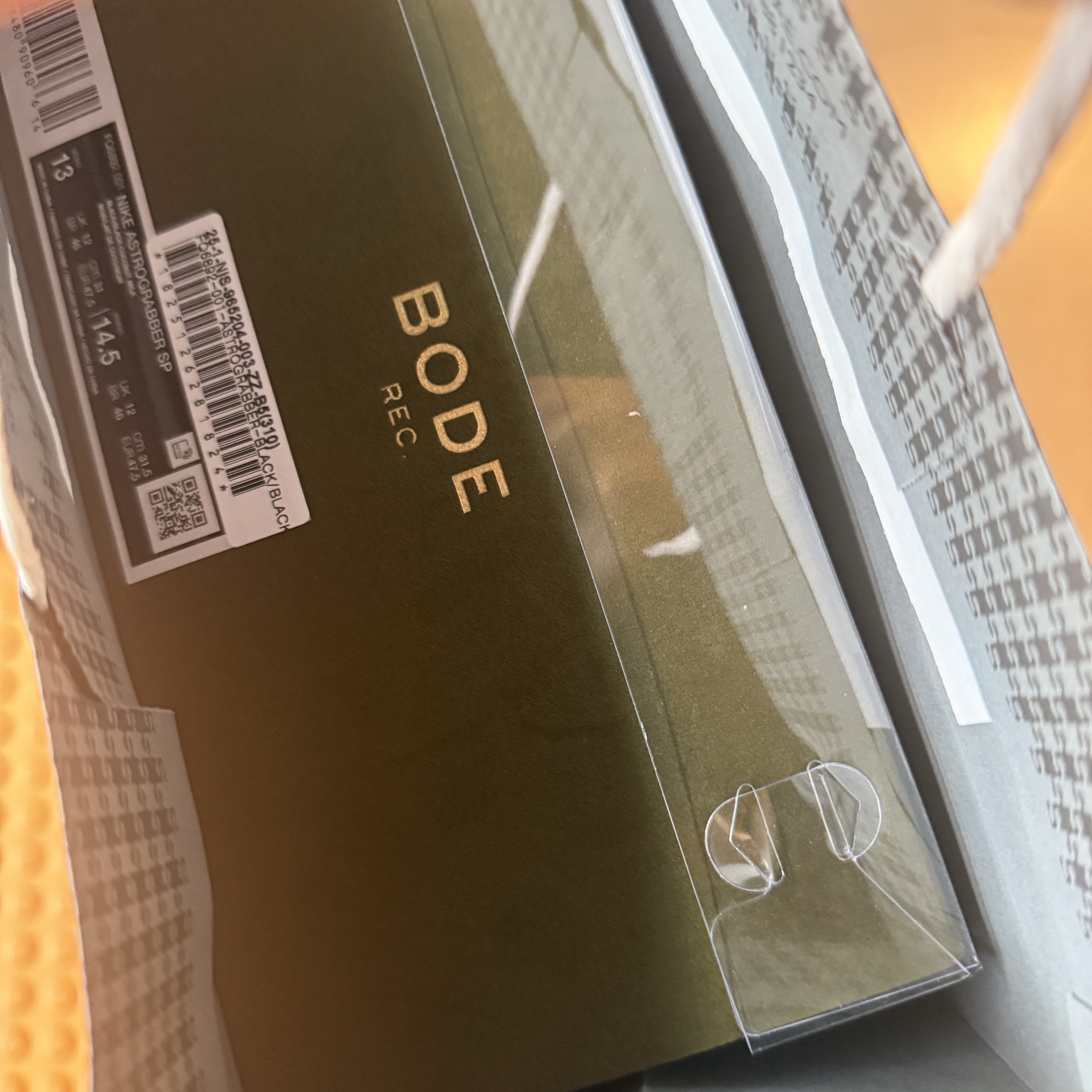 Nike x Bode Astrograbber SP Black Coconut Milk 착용 스타일 - 3