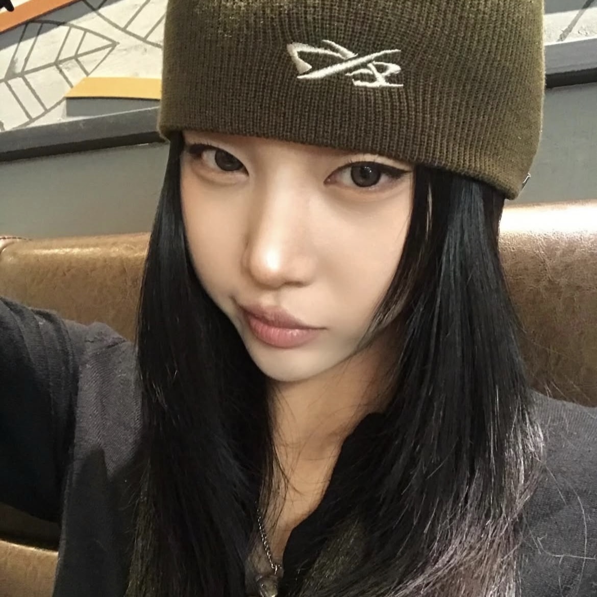 PACOSPLY Field Metal Beanie Brown, PACOSPLY Field Metal Beanie Black 착용 스타일