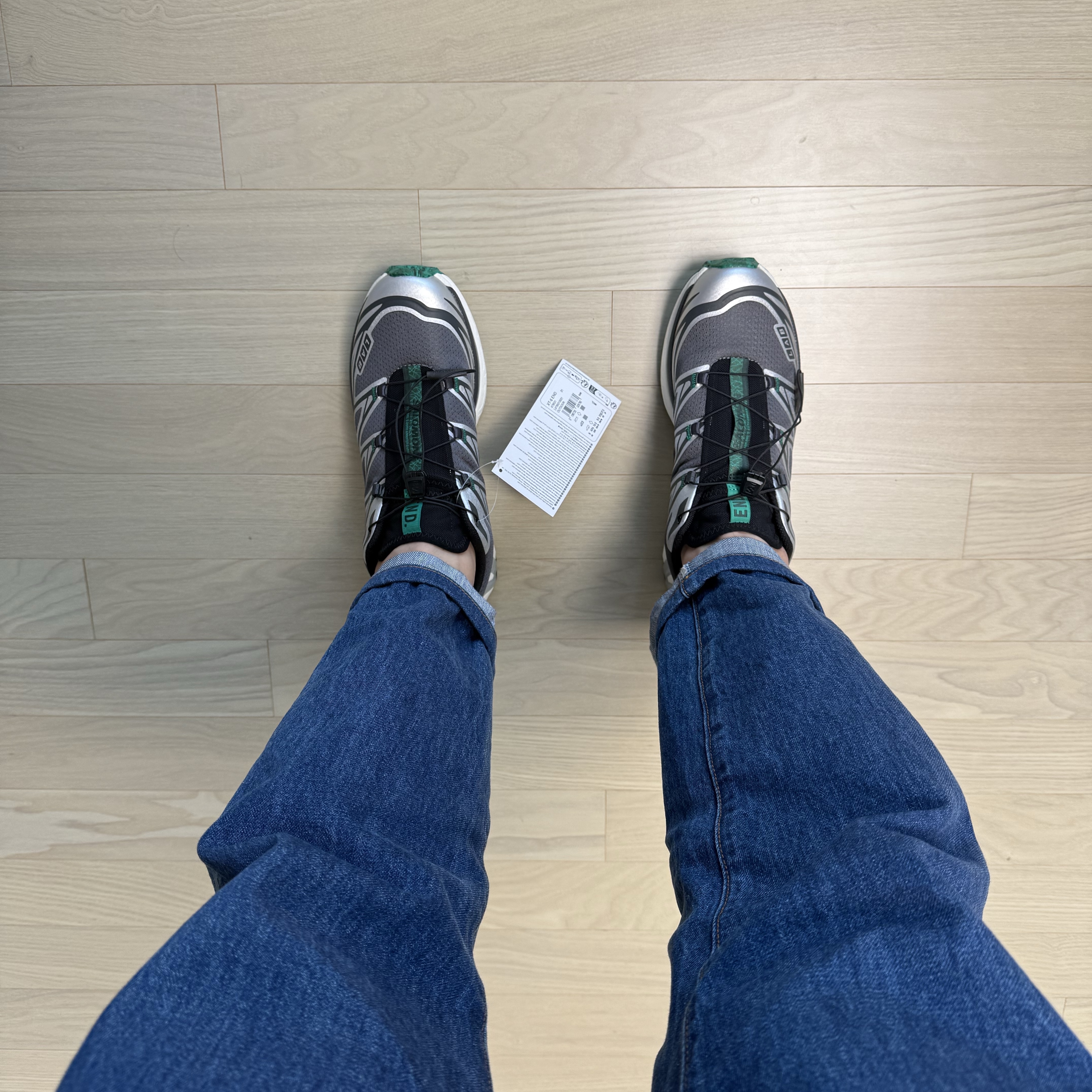Salomon x END. XT-6 Emerald 착용 스타일 - 2