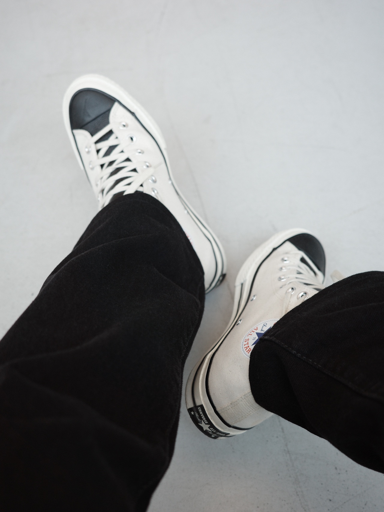 Converse x Fear of God Essentials Chuck 70 Hi Natural 2020 착용 스타일