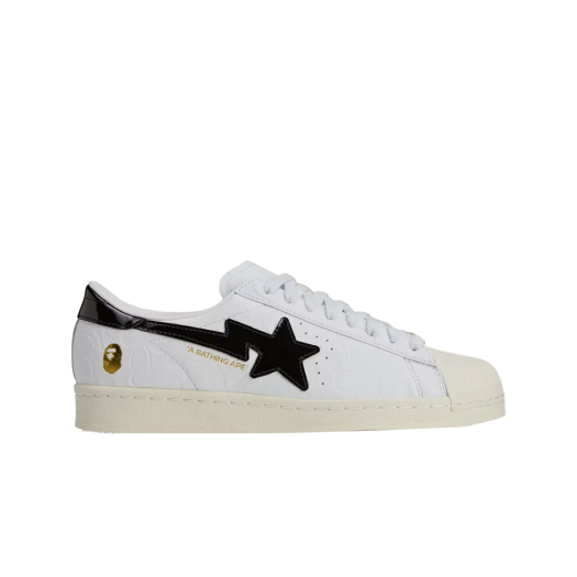 Adidas x BAPE Superstar Vintage Cloud White Core Black