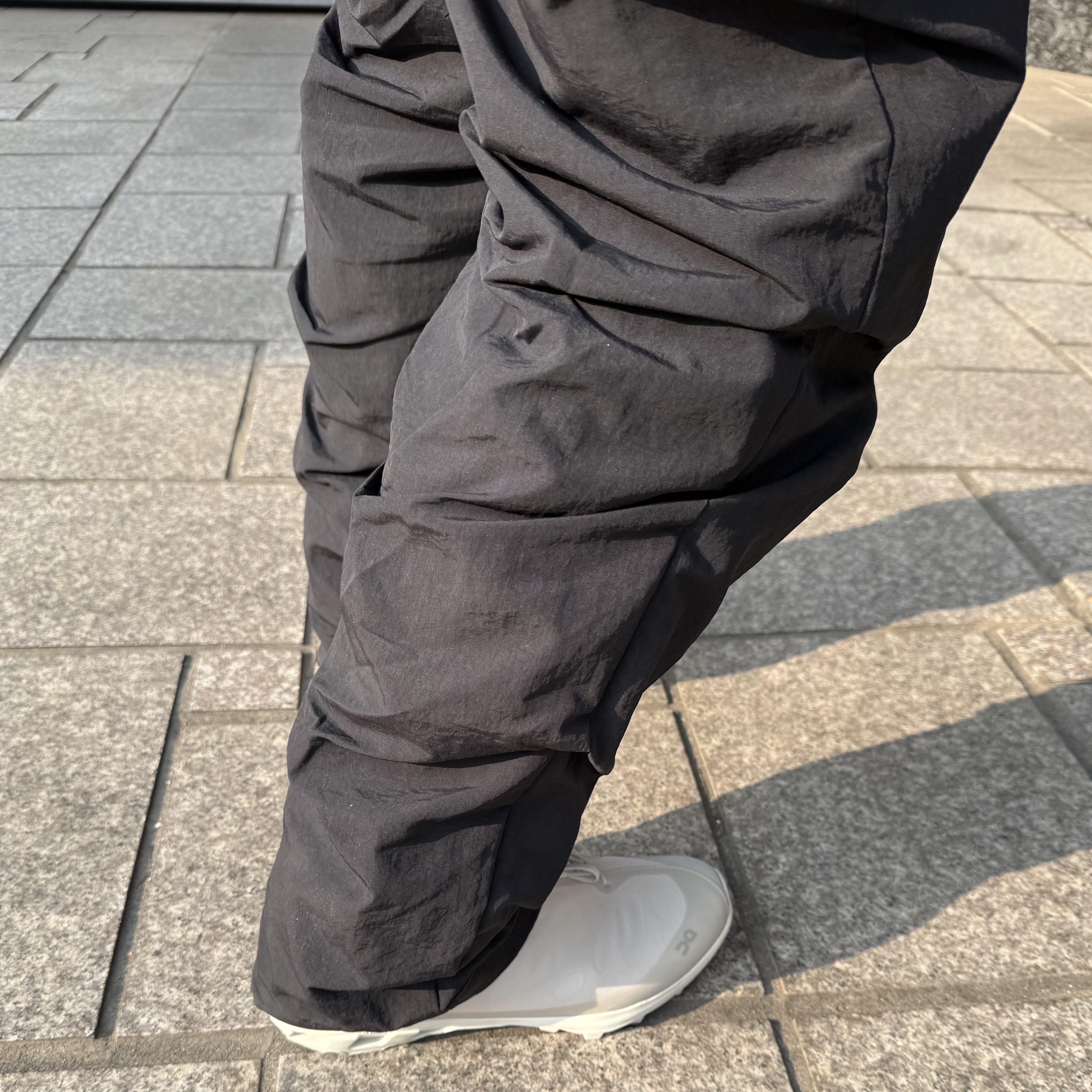 On Running x Post Archive Faction (Paf) Cloudventure Peak Ice Moon 착용 스타일