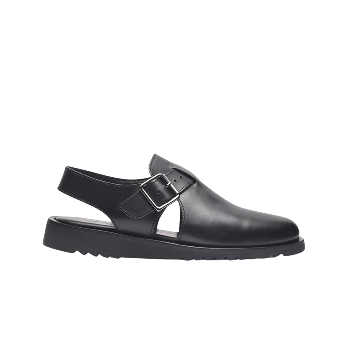 214915 (W) Paraboot Adriatic Sandal Lisse Noir