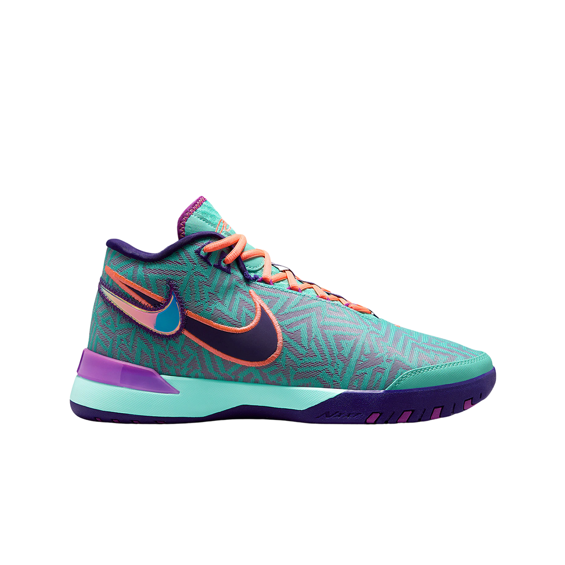 나이키 줌 르브론 NXXT 지니어스 하이퍼 터콰이즈 퍼플(Nike Zoom Lebron NXXT Genisus Hyper Turquoise Purple)
