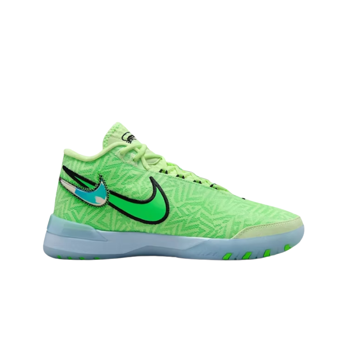 나이키 줌 르브론 NXXT 지니어스 배얼리 볼트 셀레스틴 블루(Nike Zoom Lebron NXXT Genisus Barely Volt Celestine Blue)