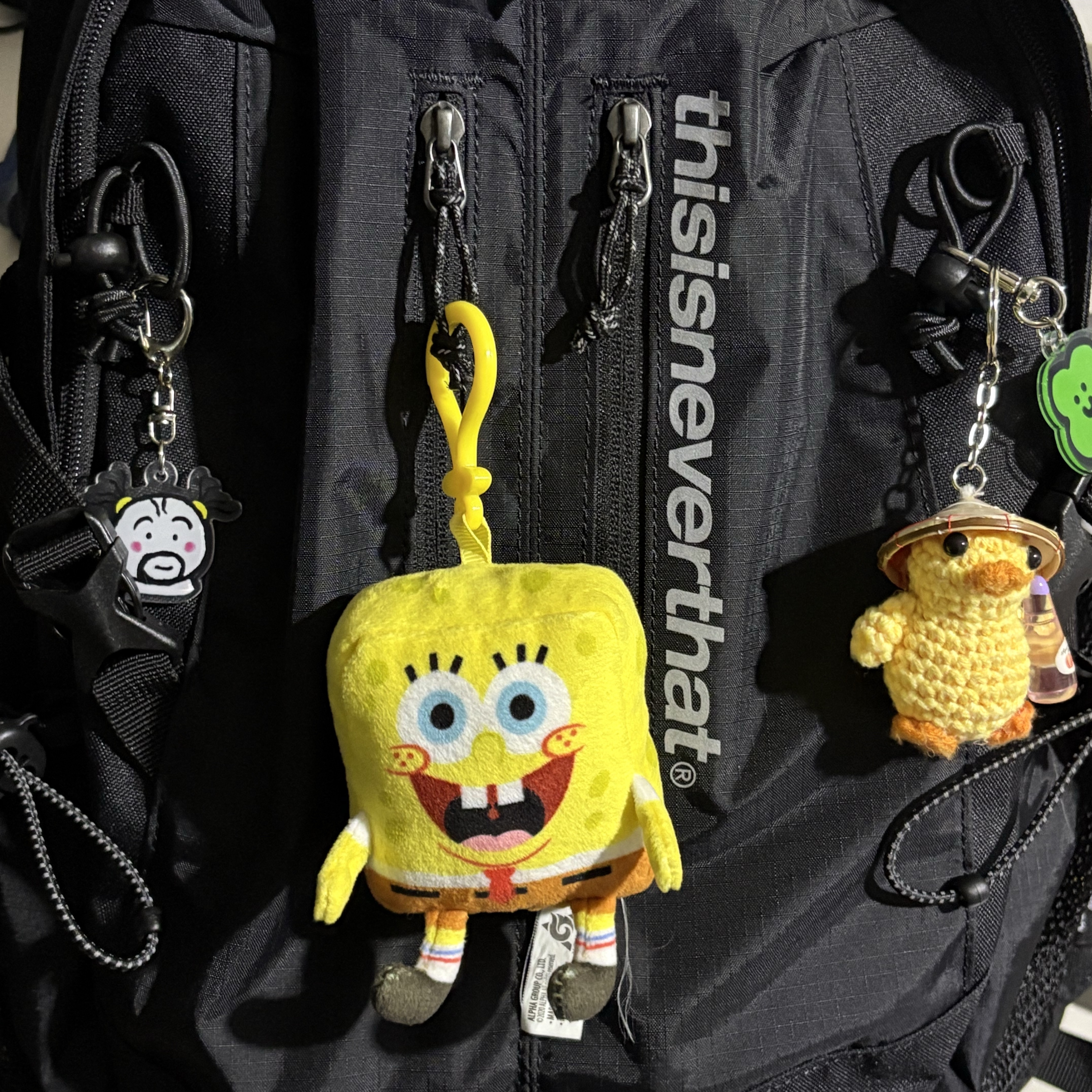 Thisisneverthat Sp Backpack 29 Black 착용 스타일