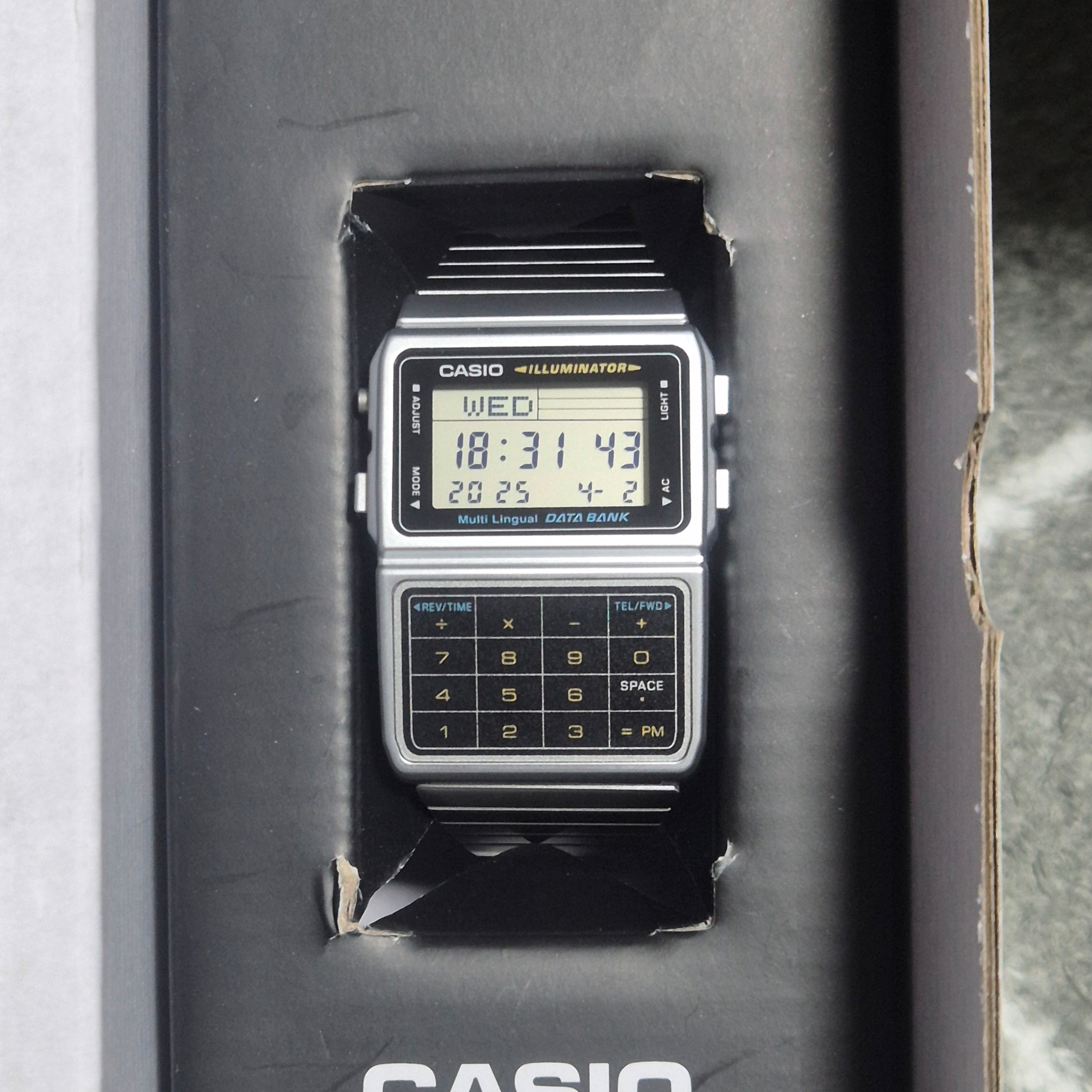 Casio DBC-611-1DF 착용 스타일 - 2
