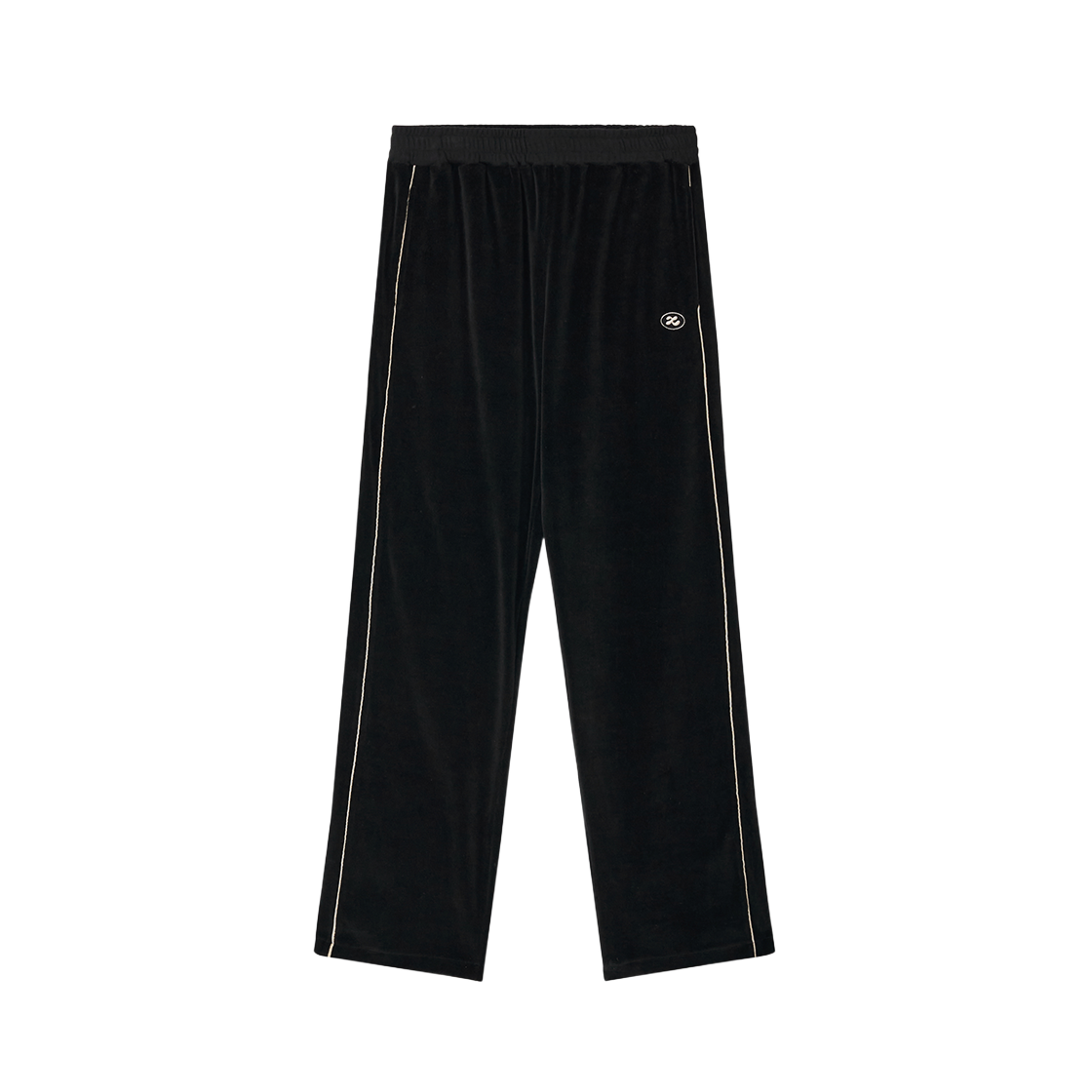 Z24FWPT003BK zeezeezee Velour Track Pants Black