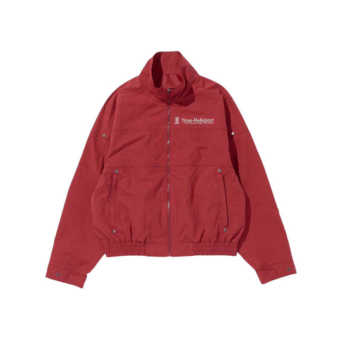 TRA2JKU202RRD True Religion RR Mechanic Jacket Red - #2