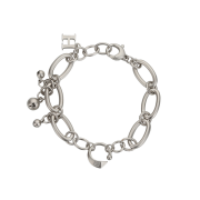 Haleine Metal Bell Charm Bracelet (VA216)