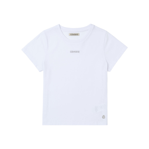 【COYSEIO】 MINI LOGO REGULAR T-SHIRT WHITE Coyseio Mini Logo T-S STYLE | KREAM