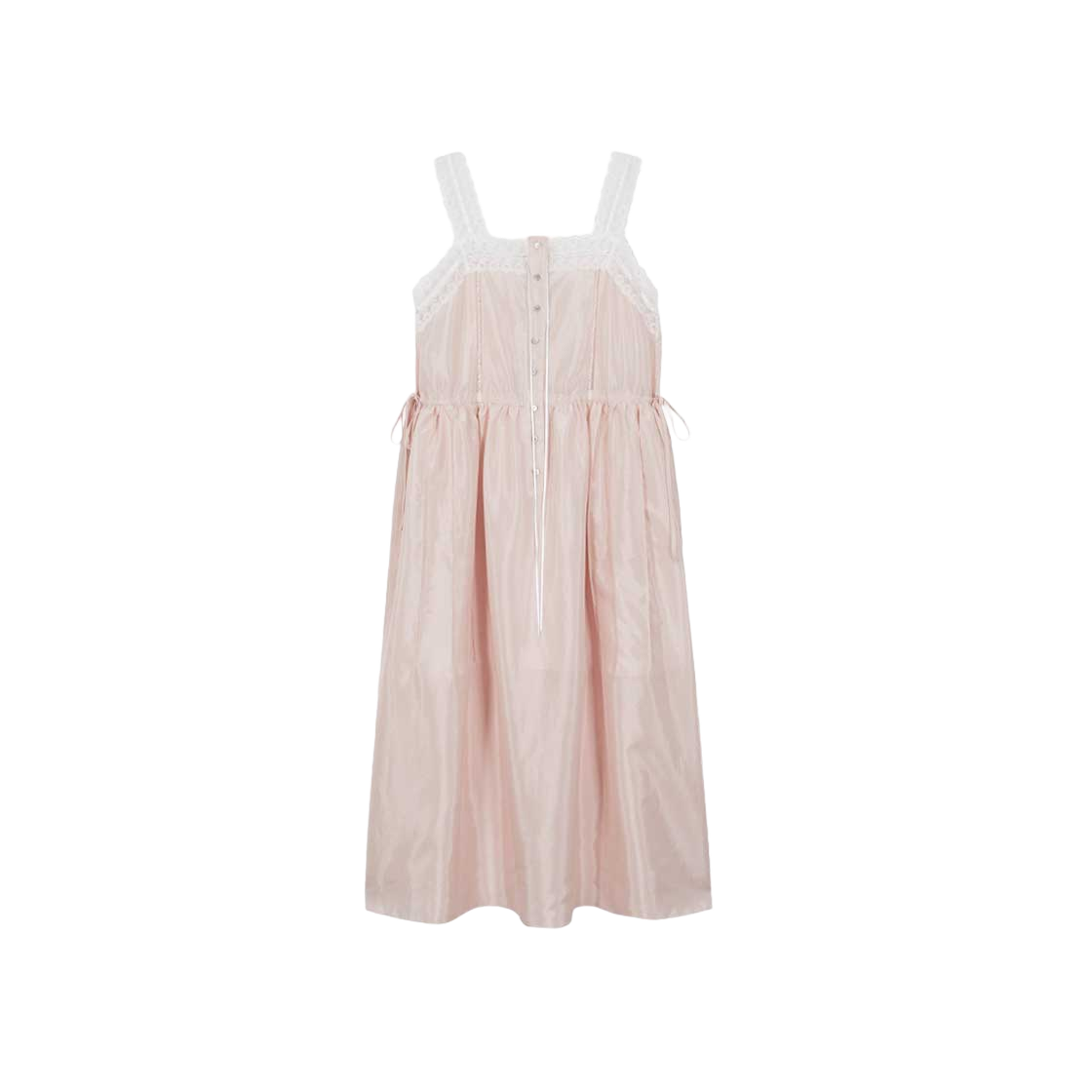 FLETTA-010 FLETTA 87 Lace Satin Dress Baby Pink
