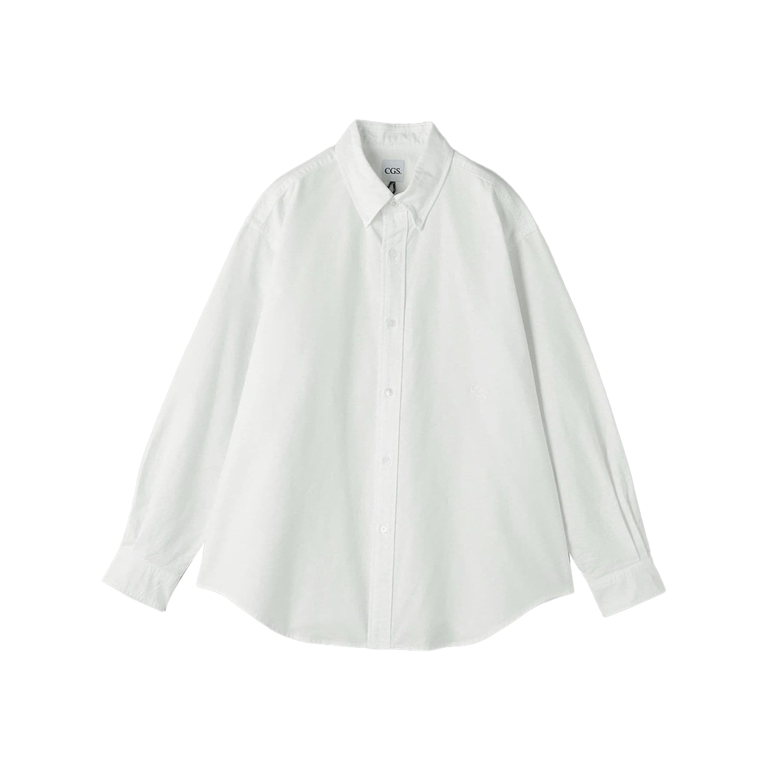 KM5BSHLCG01WT [KREAM 단독] California General Store Organic Cotton Oxford Button Down Shirt White - 25SS