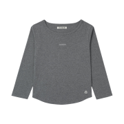 Coyseio Mini Logo Capri Sleeves Melange Grey
