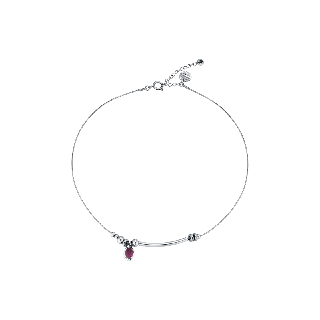 센티멍 넘버 334 스네이크 볼 네클리스 실버(Sentiments No.334 Snake Ball Necklace Silver)