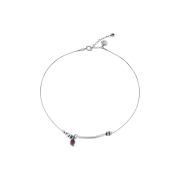Sentiments No.334 Snake Ball Necklace Silver