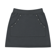 NIIER NOR Stud Mini Skirt Charcoal